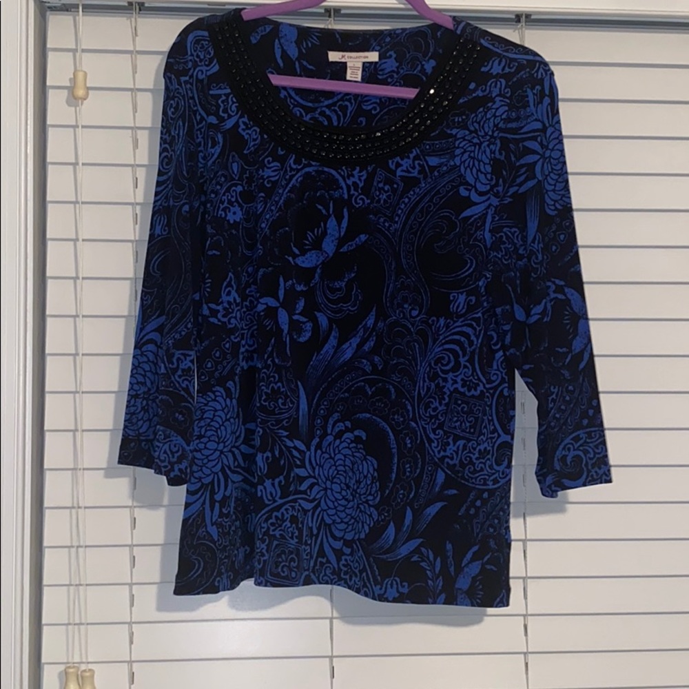 3/4 Sleeve Dressy Blouse
